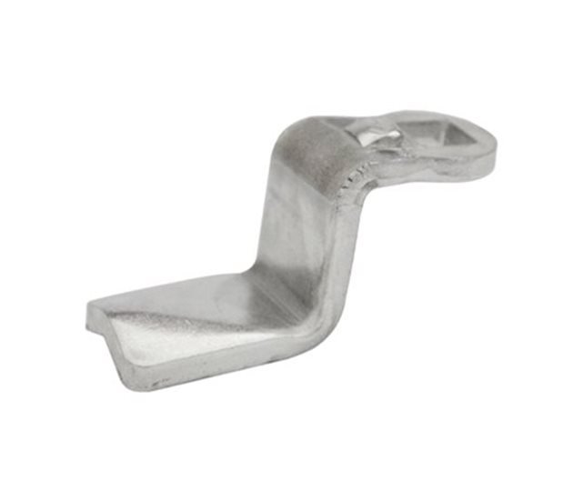 Quarter Turn Cam, 45 mm Length, +6 mm Offset, Zinc Plated Mild Steel