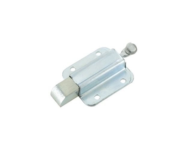 End Slam Bolt, Pressed Steel, Zinc Plated, 62 x 57 mm, With Rivet