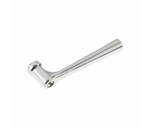 Interior Door Release Handle, Chrome Brass, 112mm, 8.5mm Square