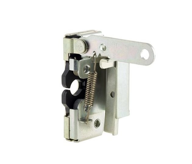Rotor Latch with Bellcrank, Right Hand, Zinc Plated Steel, 114 x 46mm