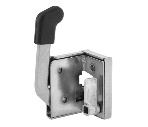 Anti-Burst Single Rotor Door Latch, LH, Vertical Release, 75 x 45 x 90 mm