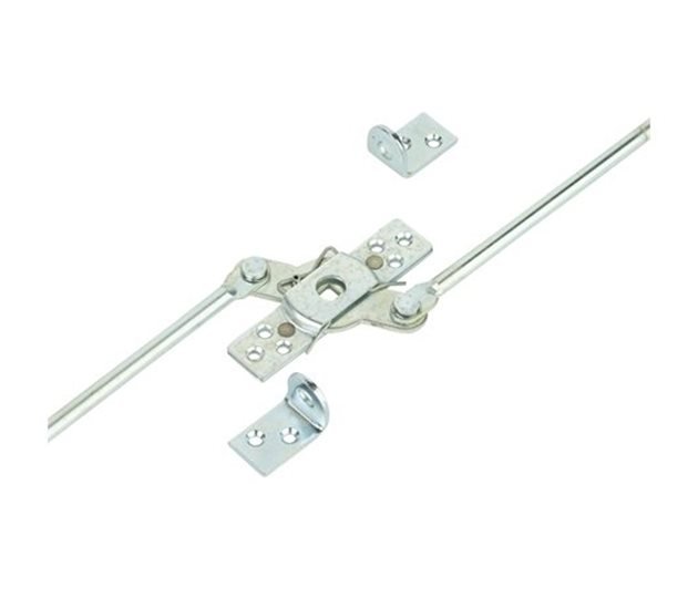 2-Point Rod Lock, Left Hand, 2310 mm, Type A, Zinc Plated Steel