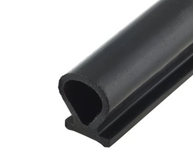 PVC Sealing Profile, Black, 2000 x 20 x 29mm