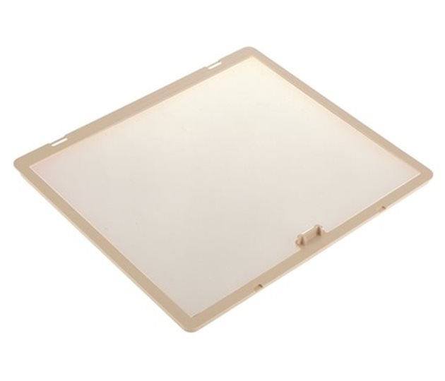 Roof Hatch Fly Screen, 336 x 298 mm, Cream Plastic