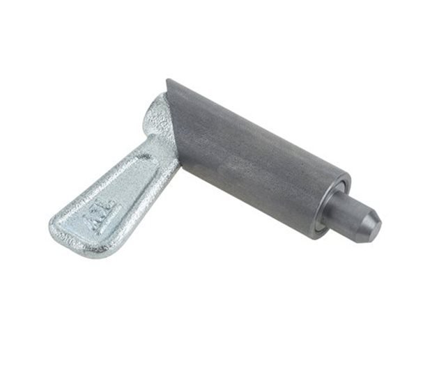 Weld-On Shoot Bolt, Medium Duty, Ø10mm Pin, 14mm Stroke, Ø20 x 56mm