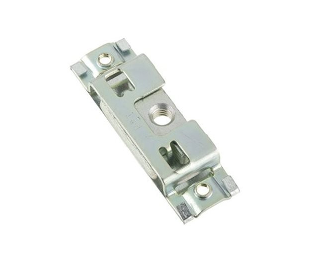 Adjustable Caged Nut, 3/8-16 UNC Striker, Zinc Plated, 91 x 28 x 13mm