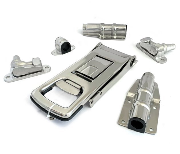 Universal Door Gear Kit, 27mm Bar, Stainless Steel, Plant-On Handle