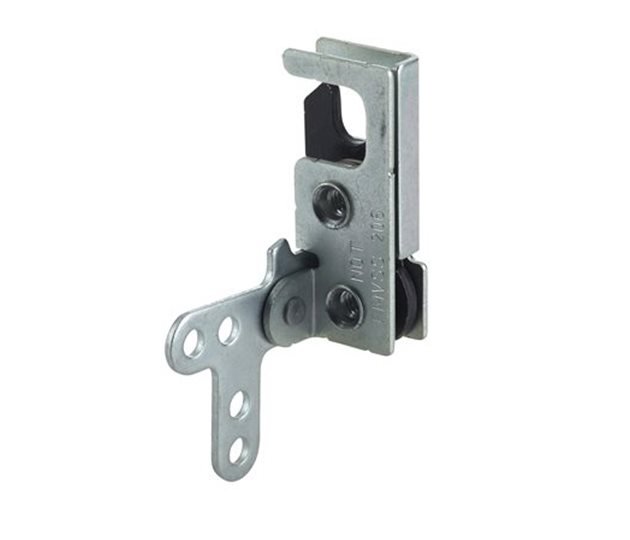 Single Rotor Mini Latch, Right Hand, Zinc Plated, 63.5 x 29 mm, 1/4-20 UNC