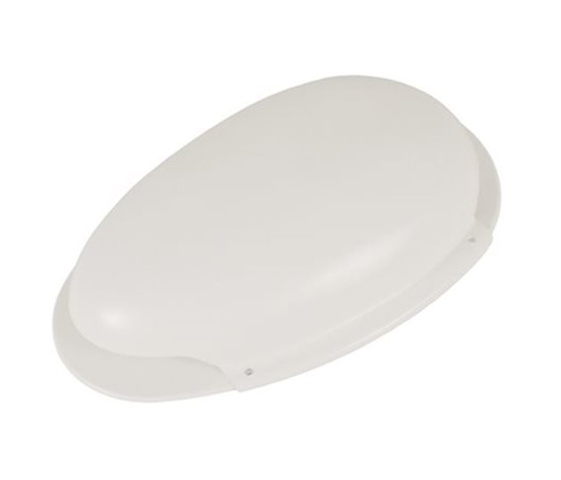 Rooftop Duct Ventilator, White ASA Plastic, 285 x 191 x 50mm