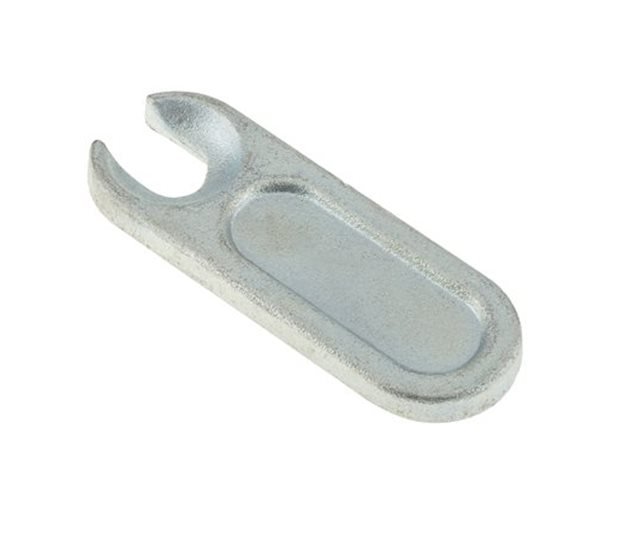 Ramp Fastener Retaining Plate, Acme Thread, Zinc Plated, 144 x 51 x 12mm