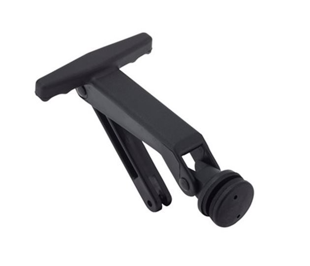 Window Overcentre Stay, Multi-Stage Ratchet 206mm, Black Reinforced Nylon