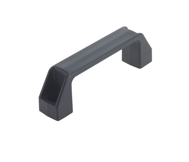Pull Handle, Black Polypropylene, 141 mm Length, Countersunk Fixing