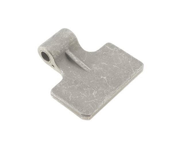 Tailboard Hinge, Forged Aluminium, Weld-On, 14mm Pin, 105.5 x 102mm