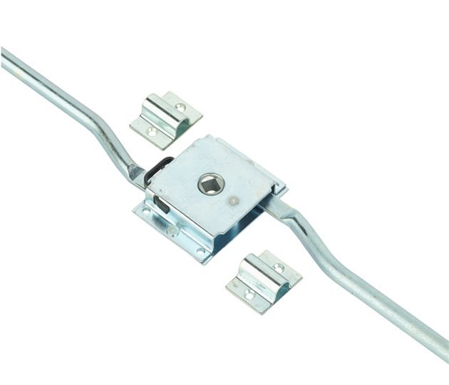 2-Point Rod Lock, Right Hand, 2210 mm, Zinc Plated Steel