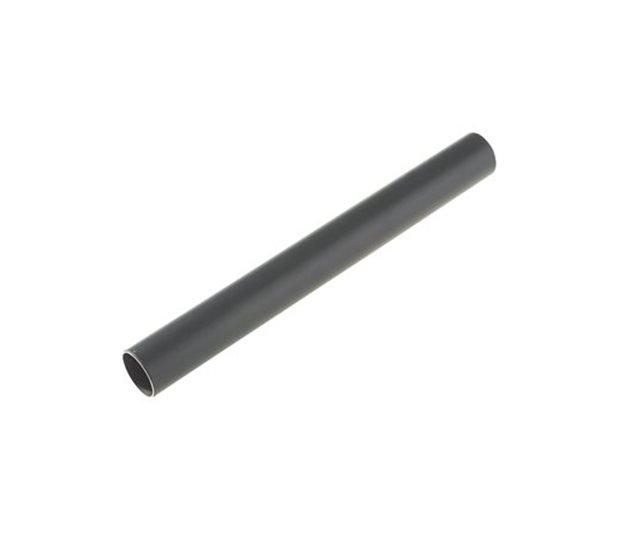 Grab Rail Tube, Black Polycoated Steel, 466 mm x 30 mm