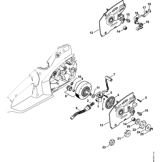 Oil Pump & Chain Sprocket
