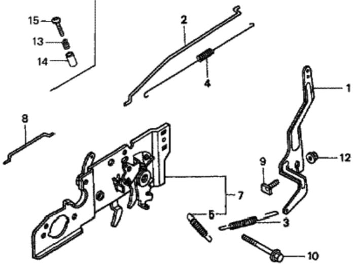 Control for Honda HRG536C - SDT Lawn Mower