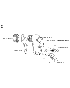 Oil Tank Assembly for Husqvarna 317 Electric Chainsaws