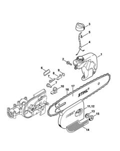 Oil Tank Chain Sprocket Assembly