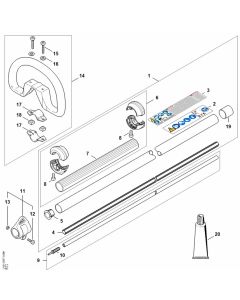 Drive Tube Assembly for Stihl HTA 150