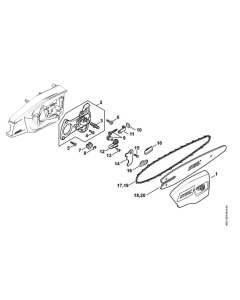 Chain Sprocket Cover for Stihl