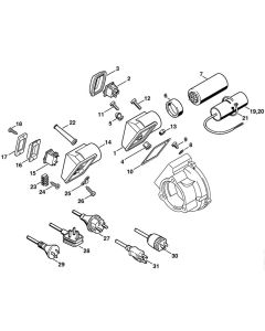 Switch Housing for Stihl RE 101K