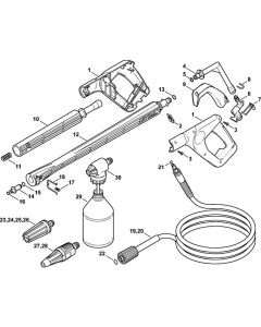 Spray Gun & Lance for Stihl