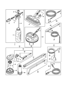 Stihl RE 130 PLUS Accessories