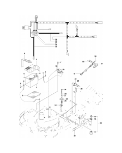 Electrical Assembly for Husqvarna Rider 18 AWD Ride on Mowers