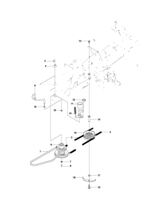 Transmission Assembly for Husqvarna Rider 18 AWD Ride on Mowers