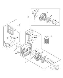 Rewind Starter for Stihl FS361C