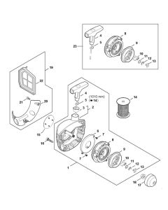 Rewind Starter Assembly