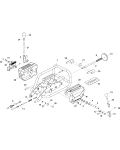 Controls (From 01435) Assembly for Belle TDX 650 Twin Drum Roller Vibrating Roller