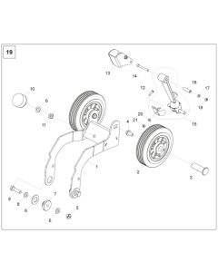 Transporter Attachment for Belle PCLX 13/33 Forward Plate Compactor