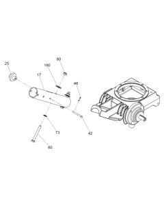 Lower Handle Assembly for Wacker