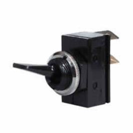 On/Off Toggle Switch with Flat Plastic Lever - 10A at 12V - Each - 0 ...