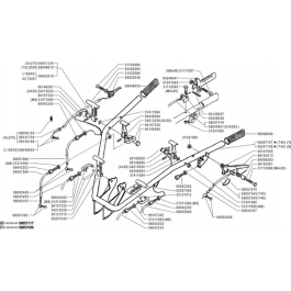 Throttle and Clamp Assembly for Camon C12 (New) Rotovators | L&S Engineers