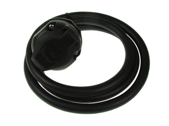 13 Pin Pre-Wired Towbar Socket Assembly with 2m 12-Core Cable