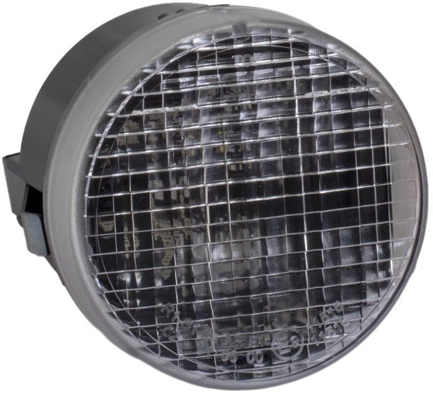 LED Reverse Lamp, Round, Aspock Roundpoint II, 12/24V