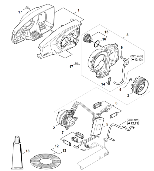 Stihl HTA 85 Parts