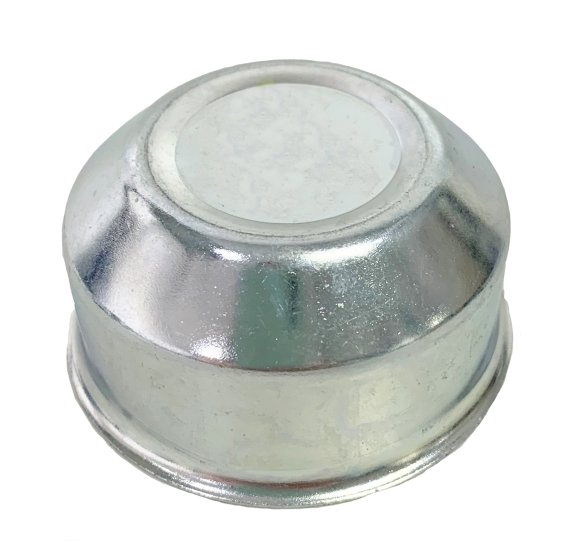 Trailer Hub Cap 60mm ID x 34mm, Chromed Steel, Avonride R Hubs