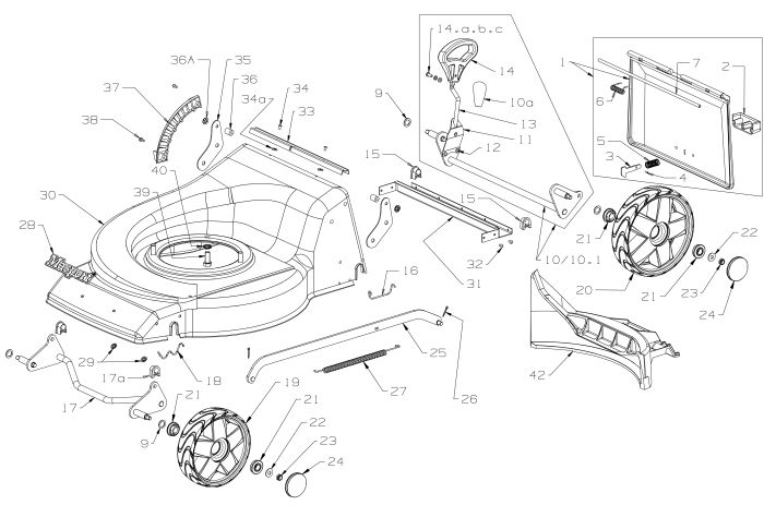 Deck Assembly for Masport 400ST