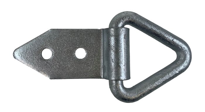 Bolt-On Triangular Lashing Ring, Heavy Duty, Galvanised, 1 Tonne