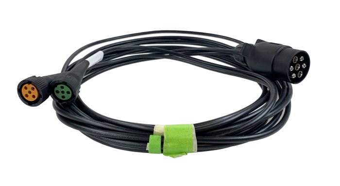 Aspock 7 Pin Plug to 2×5 Pin Harness - 4m