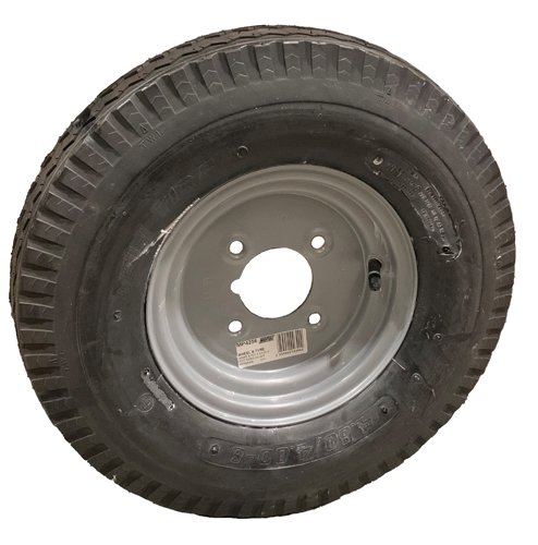Trailer Wheel & Tyre 4.00-8 6-Ply, 4-Stud 4in PCD, 8in Rim (MP4256)