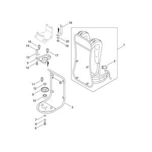 Backpack Harness for ECHO RM-4300
