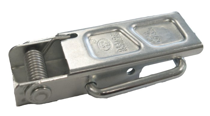 Overcentre Catch 105.5mm x 36mm, Zinc Plated, 455kg Capacity
