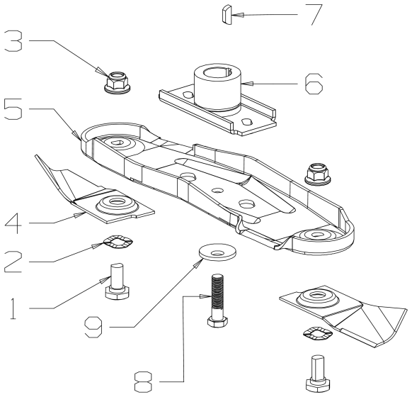 Blade Assembly for Masport 200ST