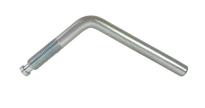 Jockey Wheel Clamp Handle, Short, M16 x 60, For Knott Couplings
