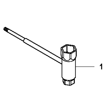 Tools Assembly for Husqvarna K40 Disc Cutters